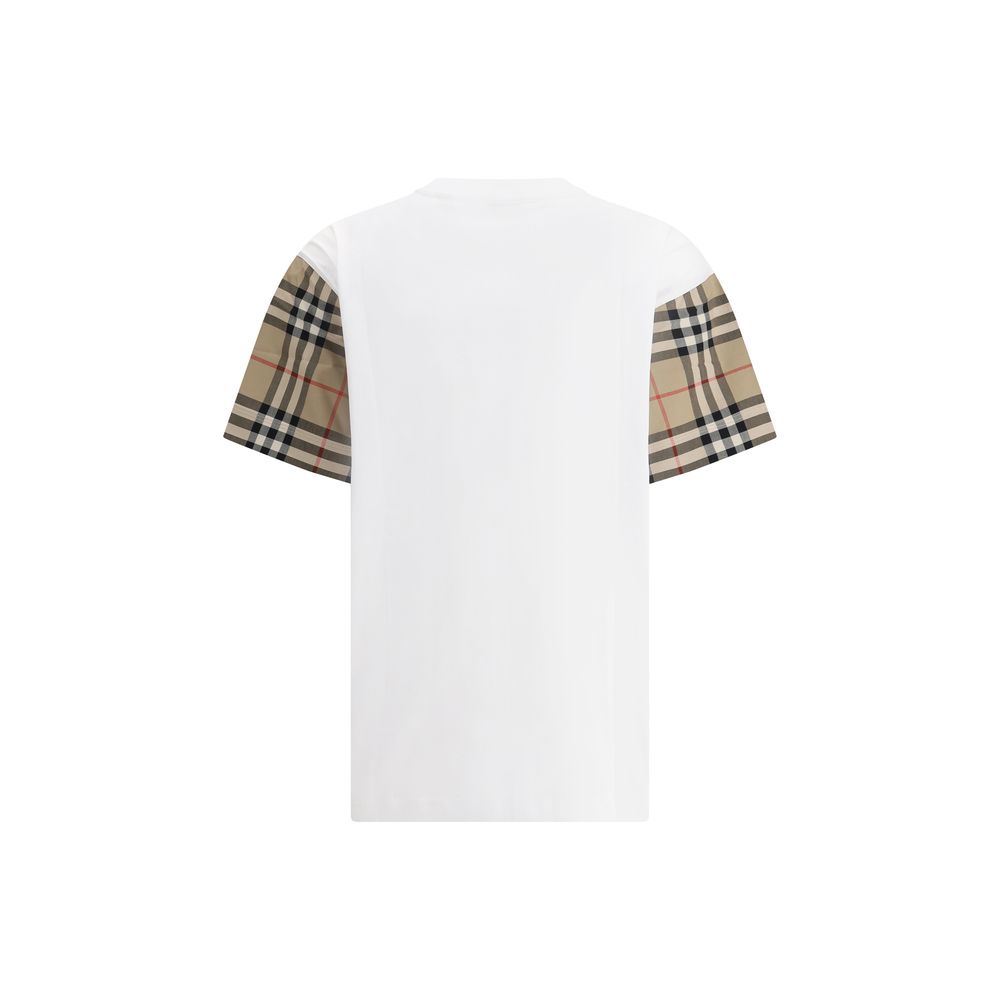 T-shirt Burberry Check Archive multicolore