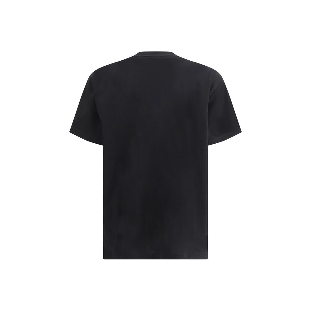 T-shirt Burberry Archive Check noir
