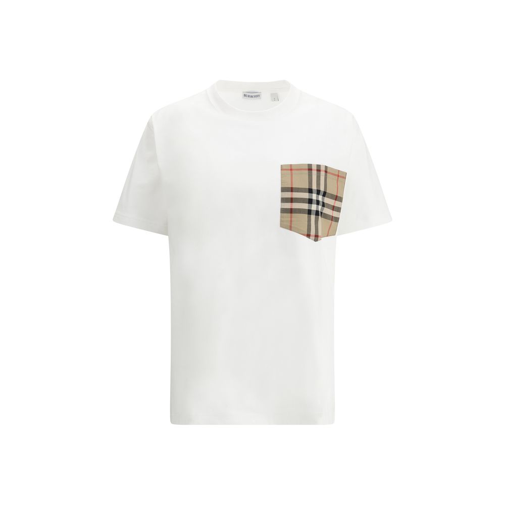 T-shirt Burberry Archive Check noir