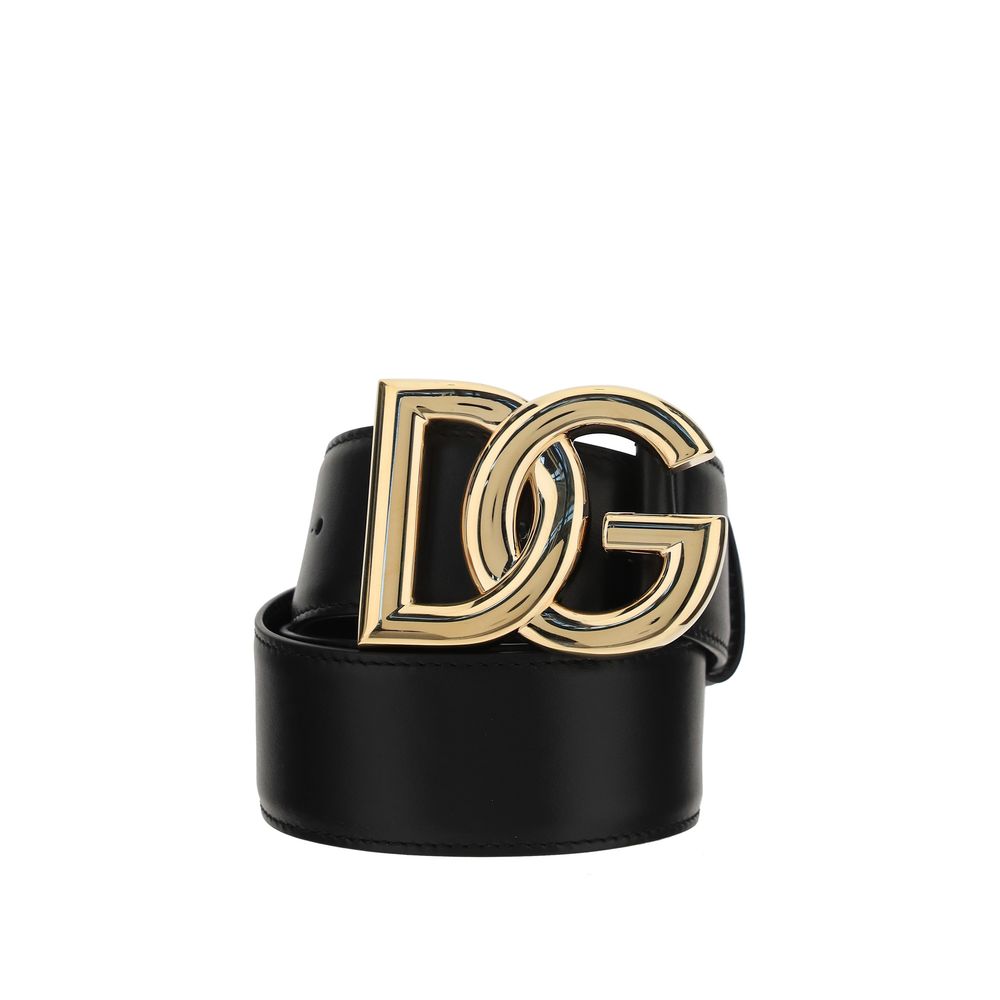 Ceinture Dolce&Gabbana en cuir noire