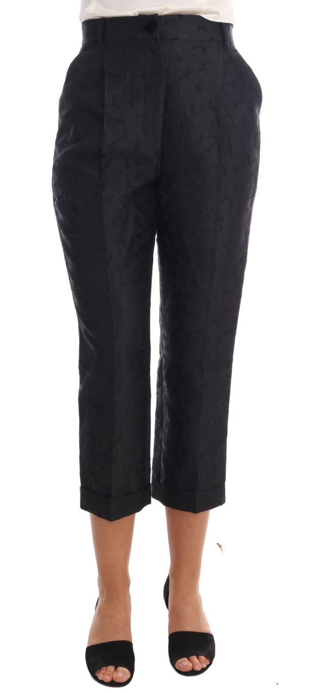 Pantalons Dolce & Gabbana capri noirs