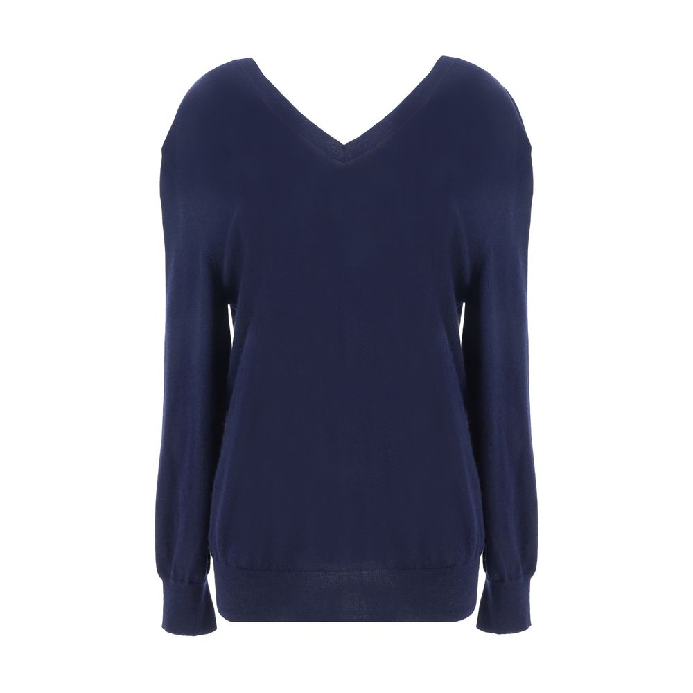 Cardigan Prada monochrome noir