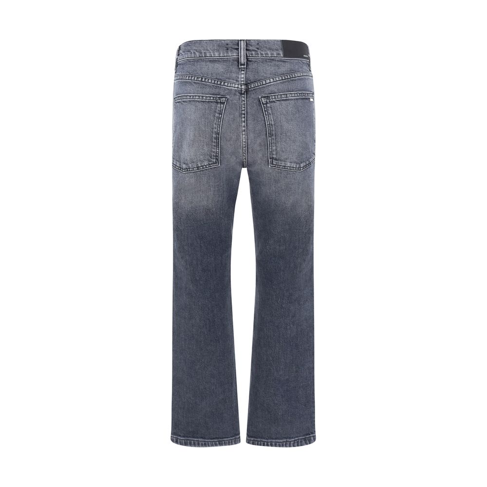 Jeans Amiri droit bleu