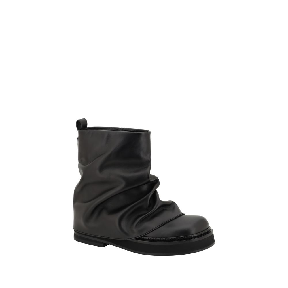 Bottines The Attico Mini Robin noires