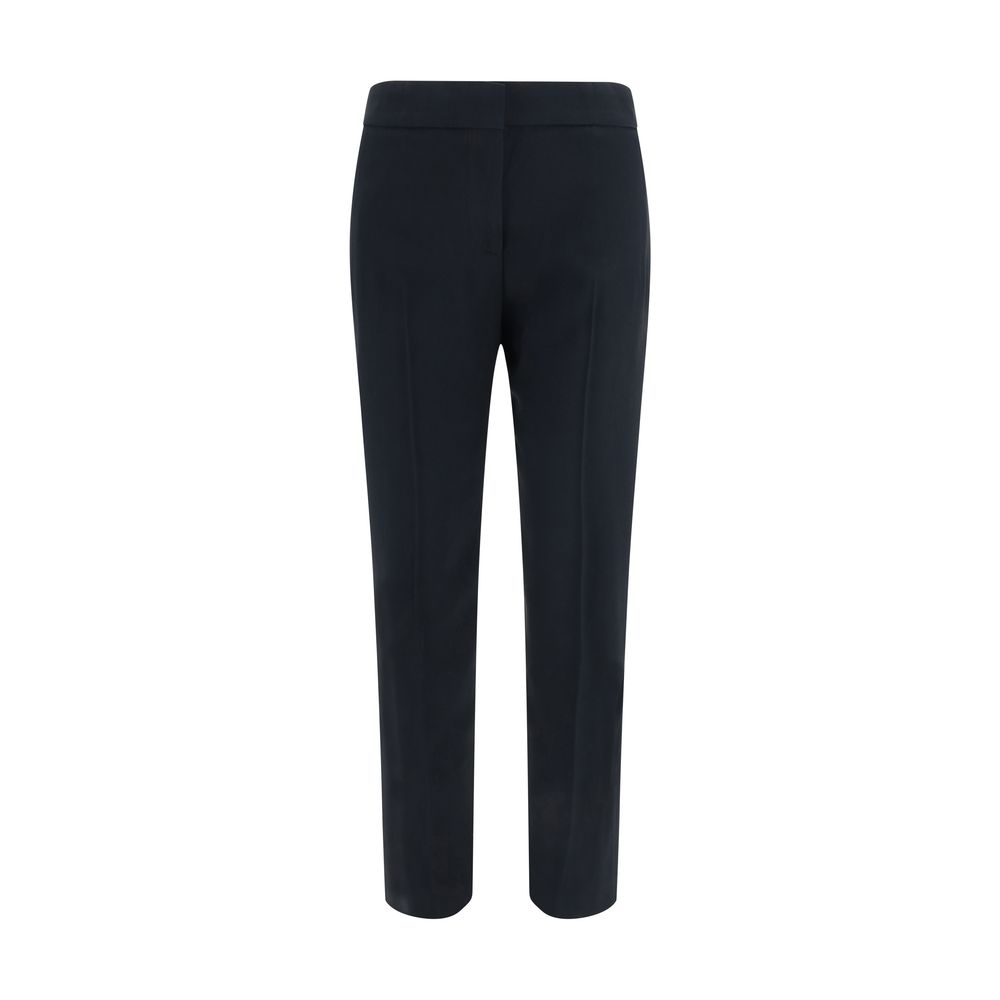 Pantalon Alexander McQueen Cupro noir