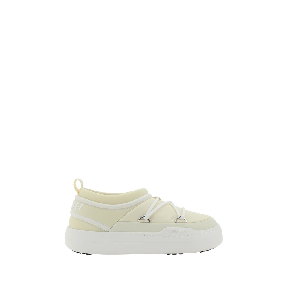 Baskets Moon Boot Park blanches