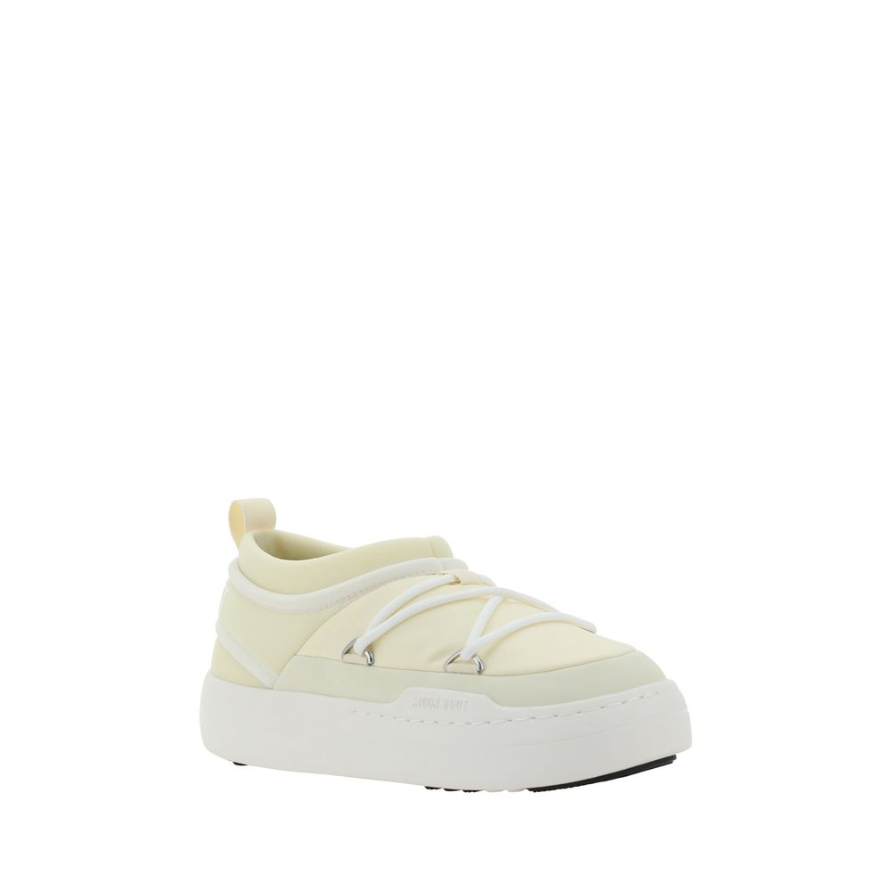 Baskets Moon Boot Park blanches