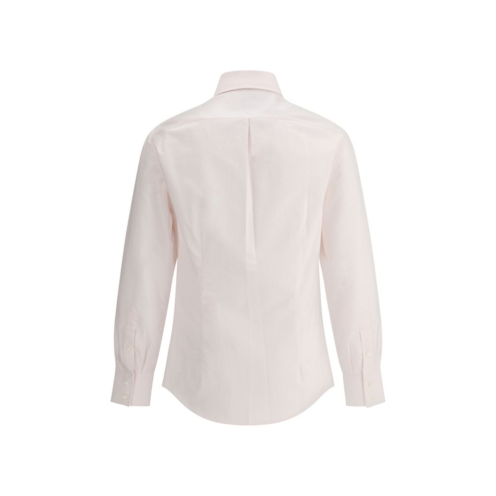 Chemise Brunello Cucinelli rayée bicolore