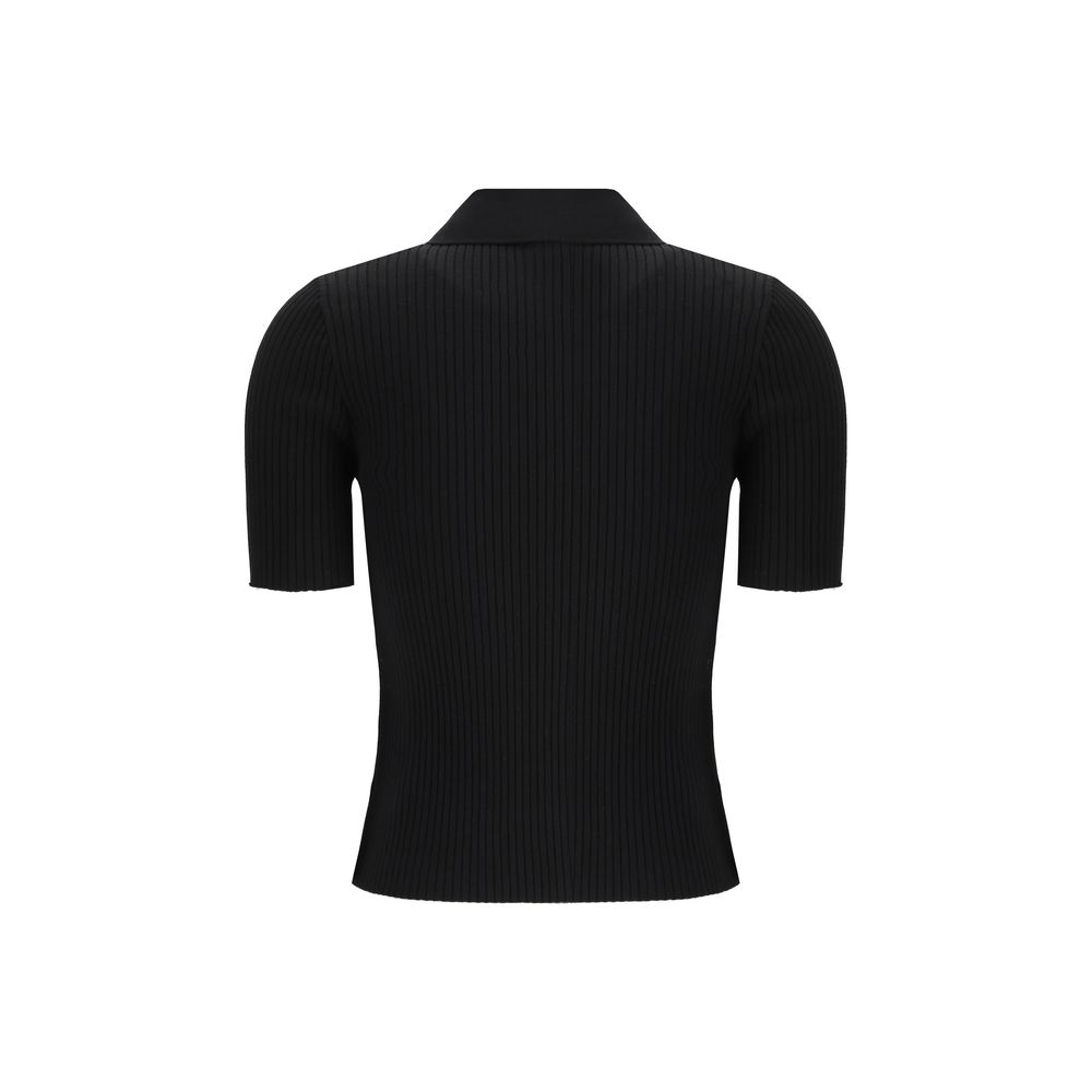 Polo Courrèges Slim fit monochrome