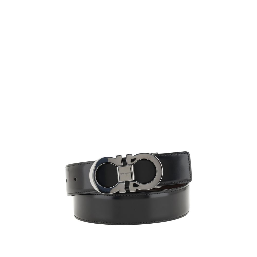 Ceinture Ferragamo réversible noire