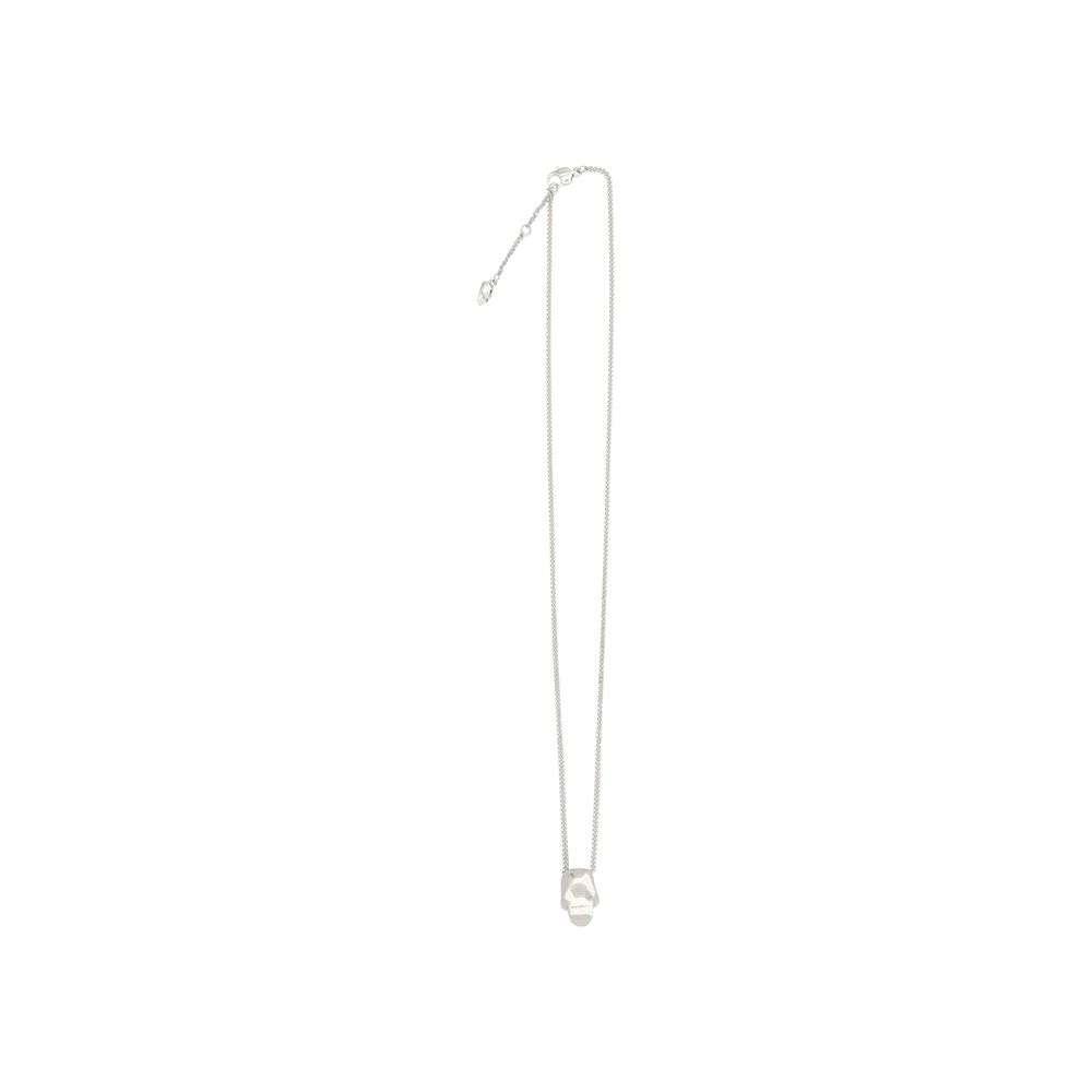 Collier Alexander McQueen Skull argenté