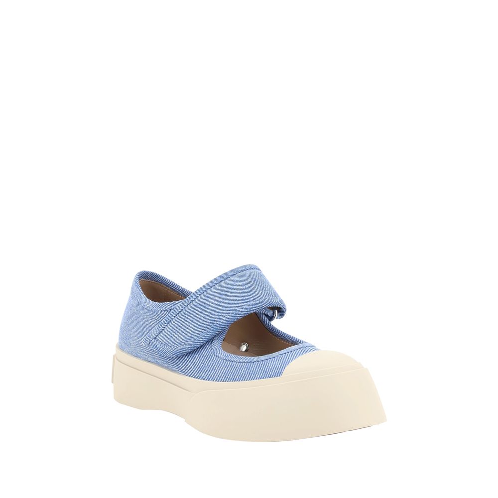 Baskets Marni Mary Jane en denim