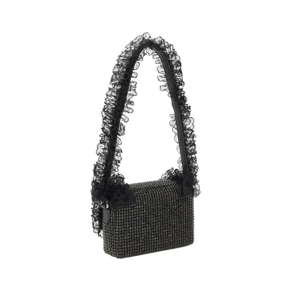 Sac épaule Self-Portrait Crystal Lace transparent Self-Portrait