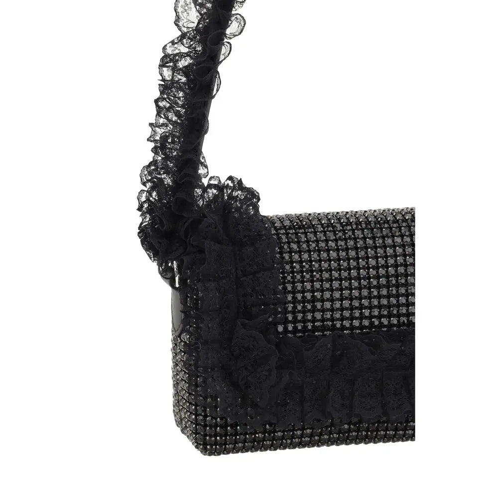 Sac épaule Self-Portrait Crystal Lace transparent Self-Portrait