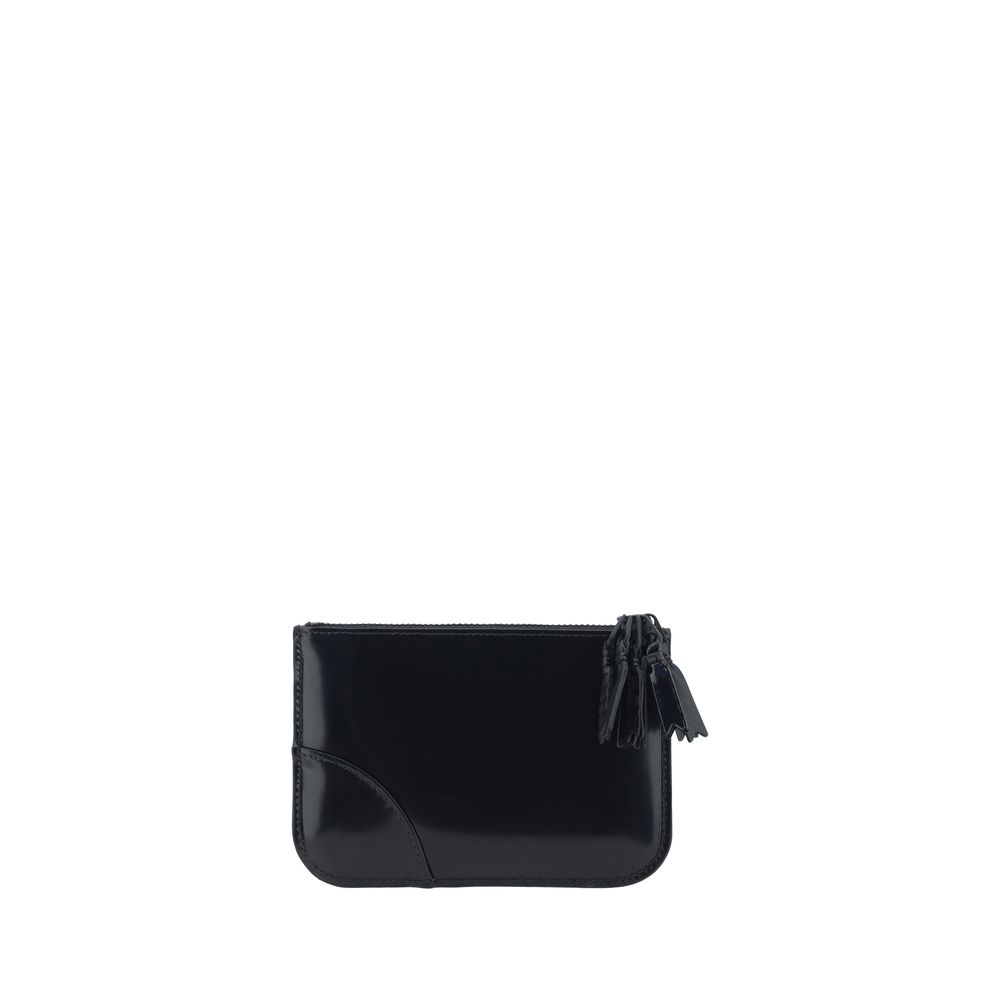 Porte-monnaie Comme des Garçons cuir noir
