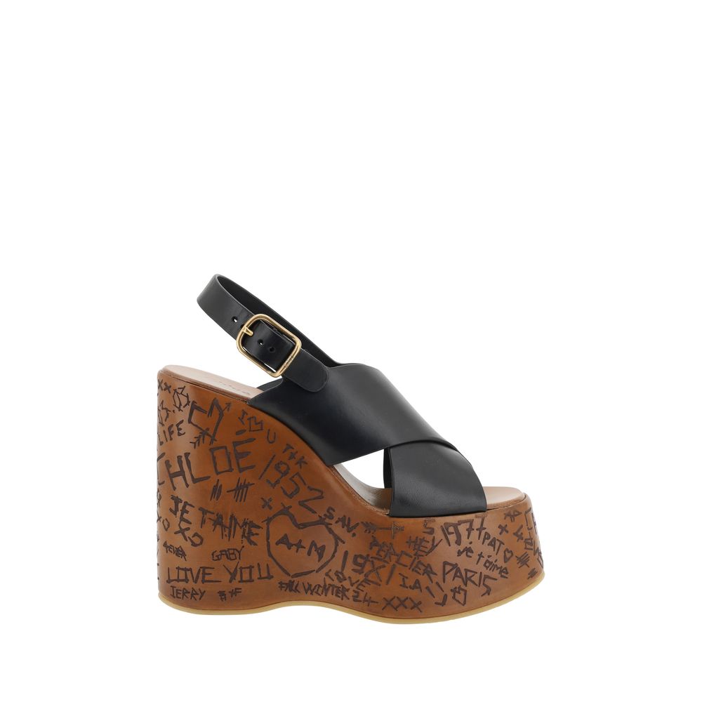 Sandales Chloé Maxime noires