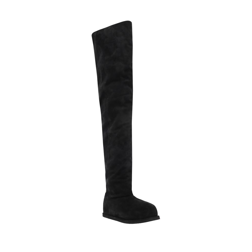 Bottines Amina Muaddi Heidi noires