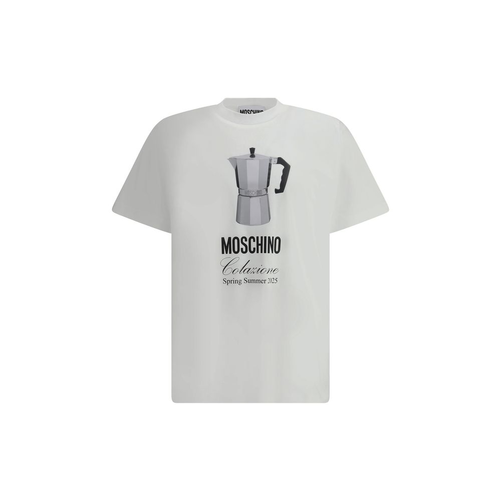T-shirt Moschino café noir