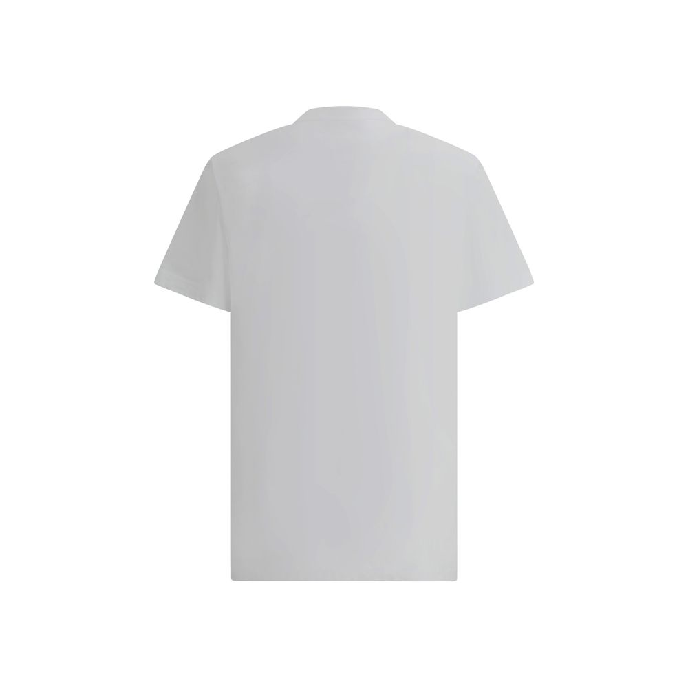 T-shirt Moschino logo blanc