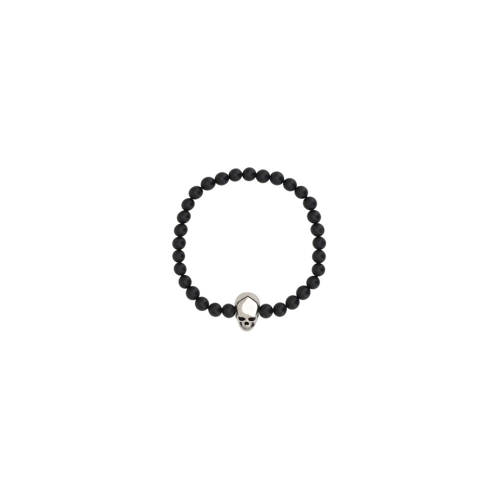 Bracelet Alexander McQueen Skull noir
