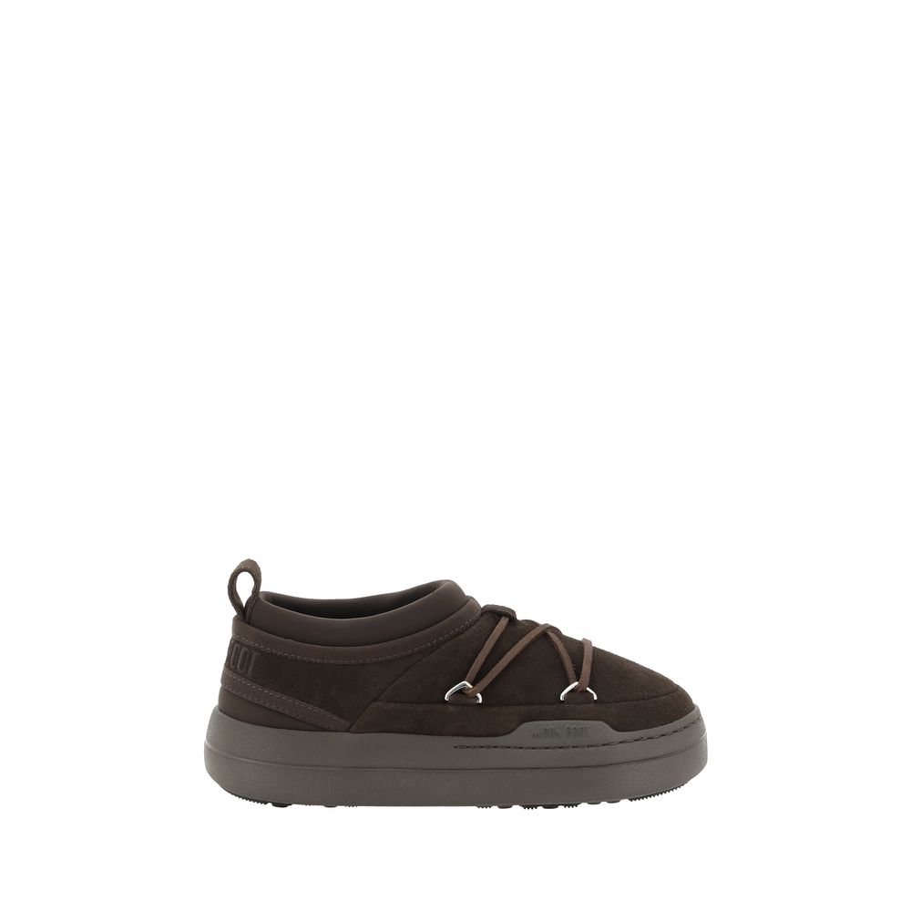 "Baskets Moon Boot Park en cuir"