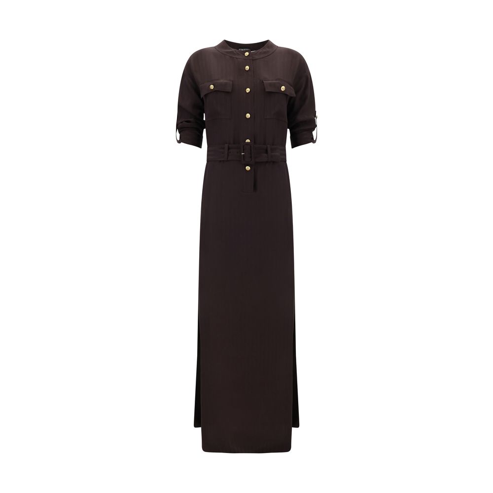 Robe chemisier Tom Ford longue imprimée