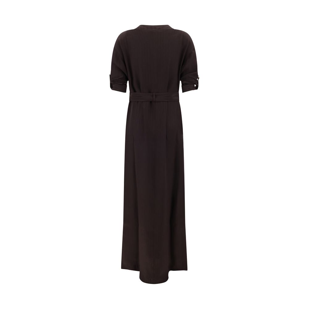 Robe chemisier Tom Ford longue imprimée