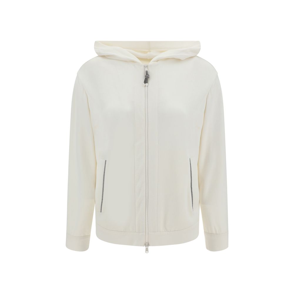Hoodie Brunello Cucinelli gris