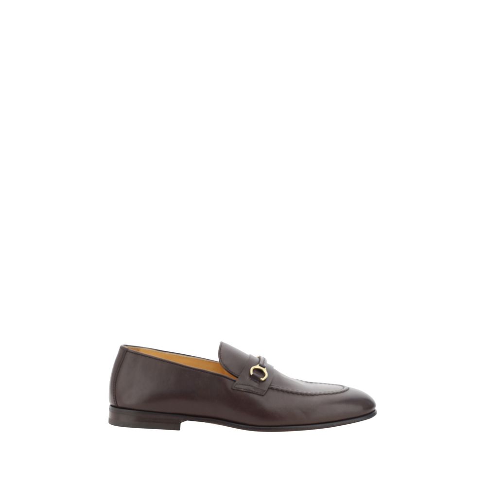 Loafers Brunello Cucinelli en cuir marron