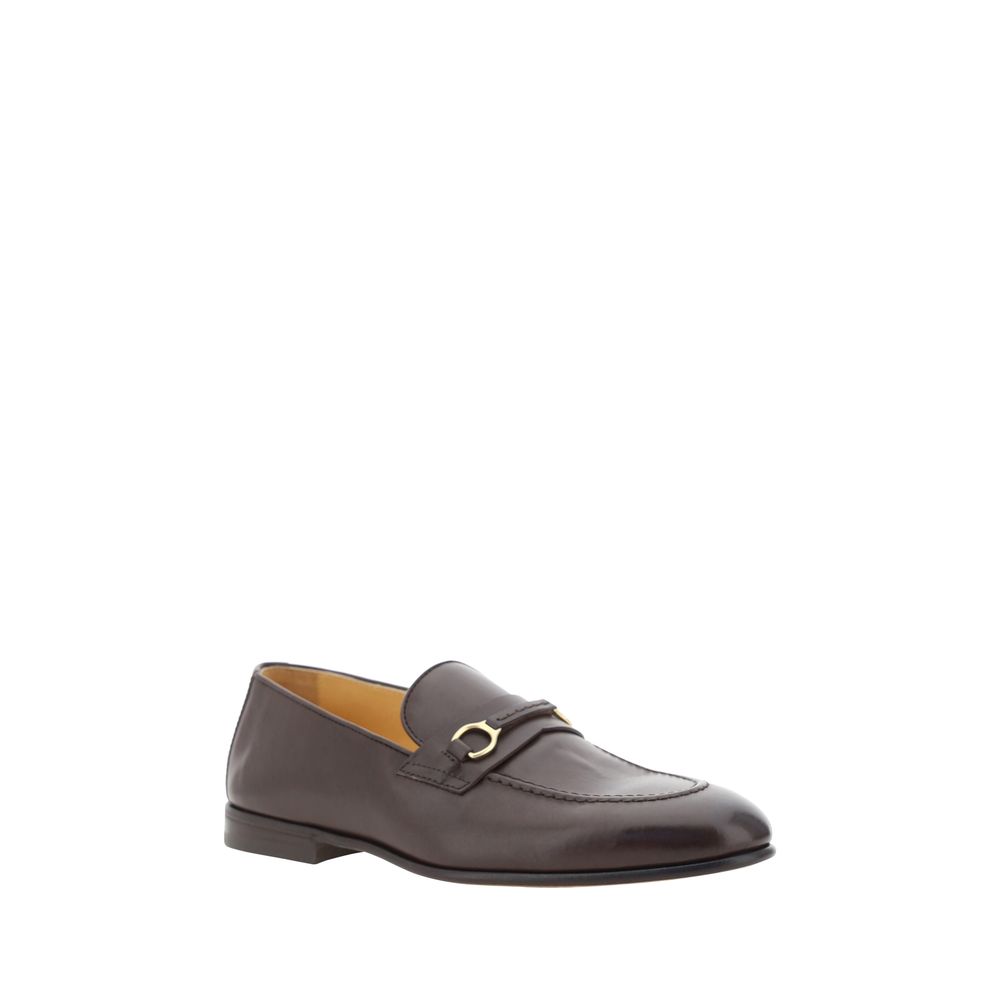 Loafers Brunello Cucinelli en cuir marron