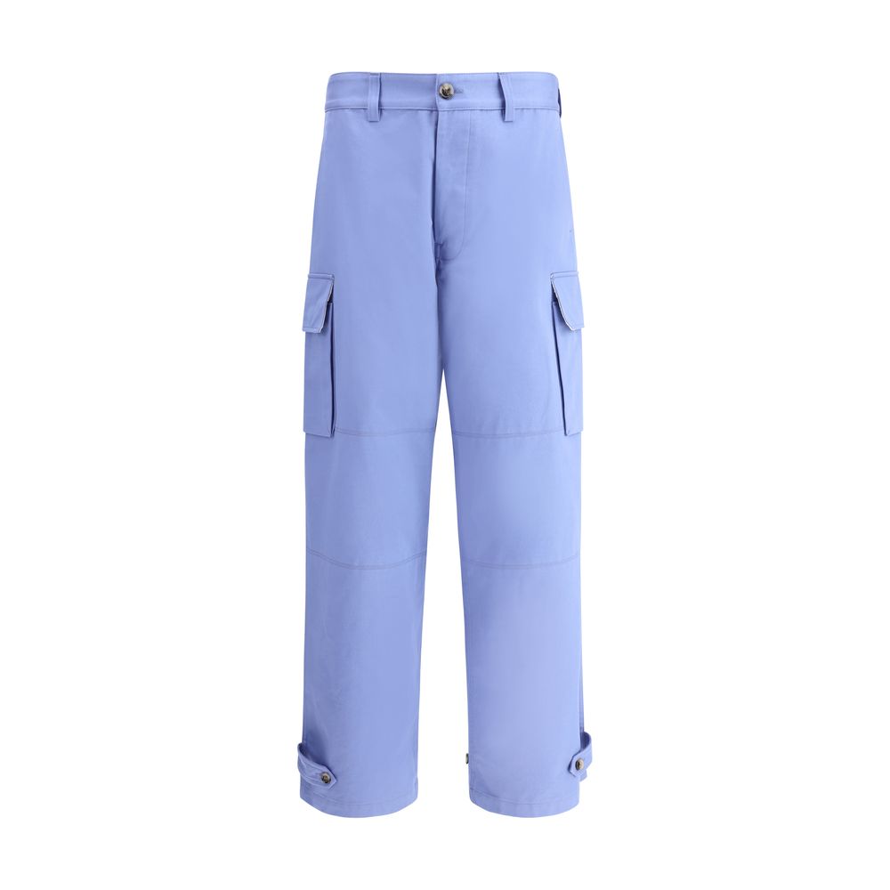 Pantalons cargos Marni monochromes noirs