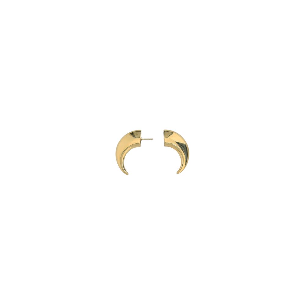 Boucle d'oreille Marine Serre croissant métal