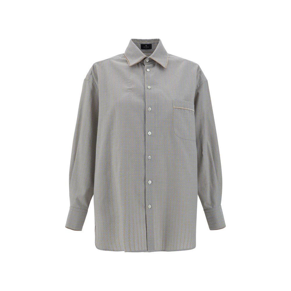 Chemise Etro oversized multicolore à fleurs