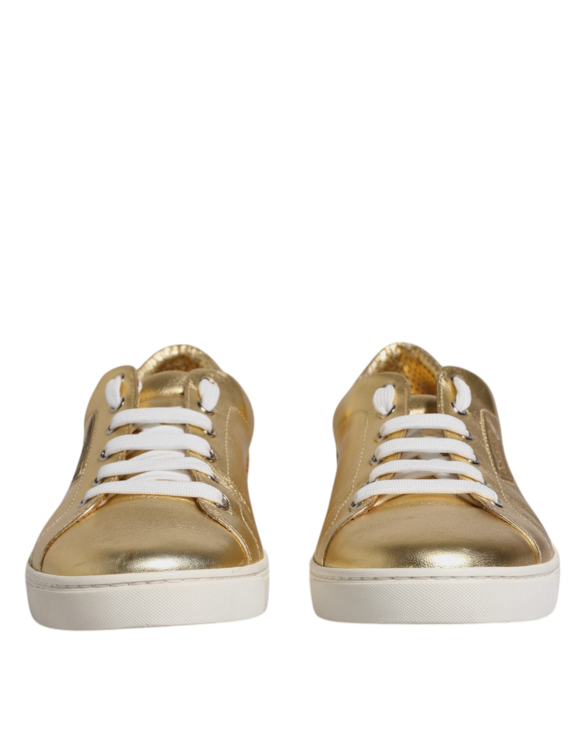 Baskets Dolce & Gabbana London dorées
