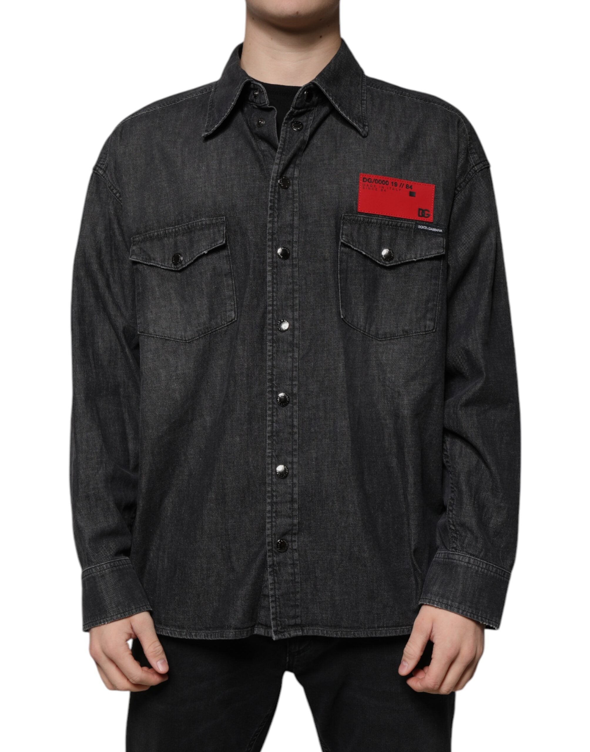 Chemise Dolce & Gabbana classique noire