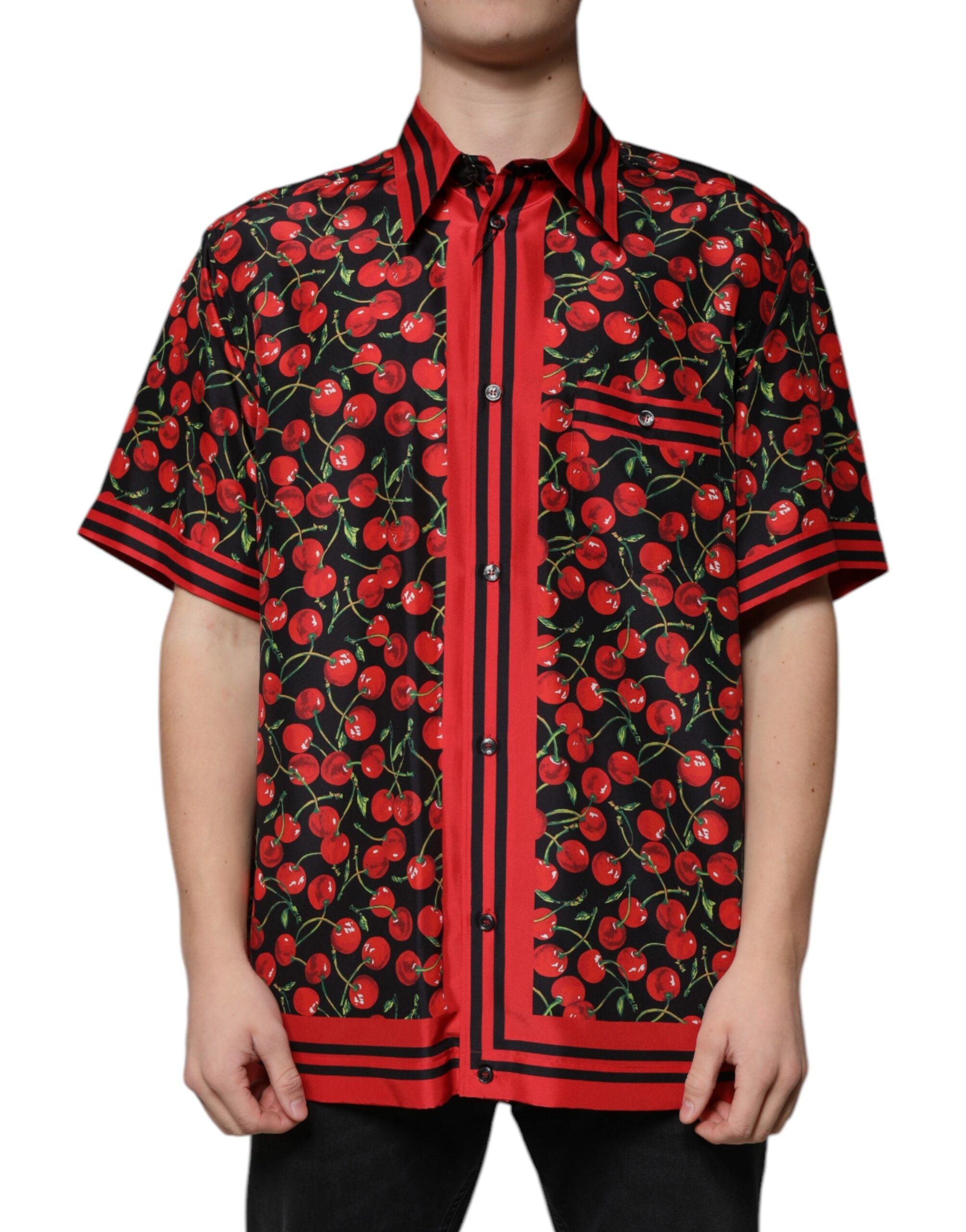Chemise Dolce & Gabbana à cerises noires