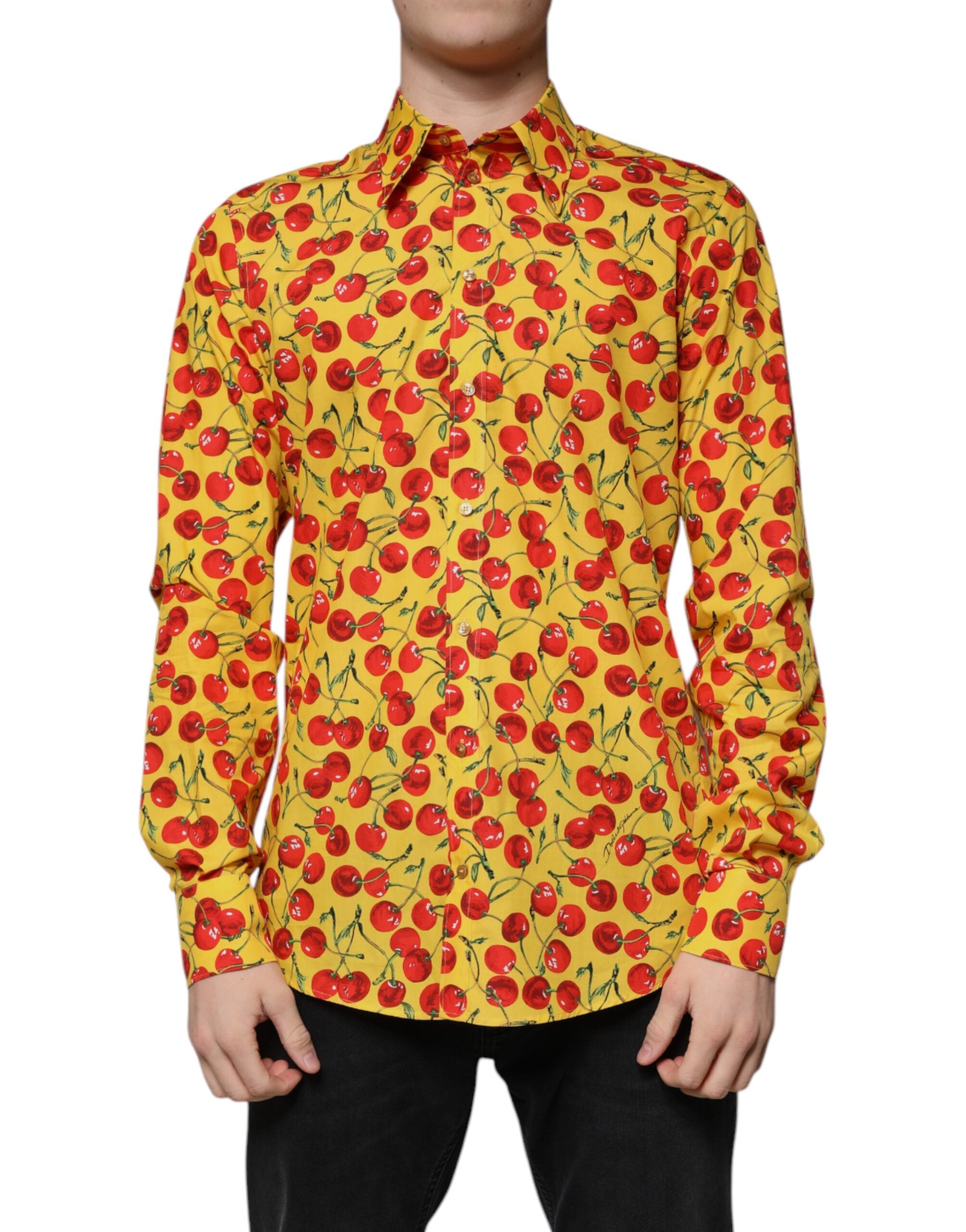 Chemise Dolce & Gabbana MARTINI jaune