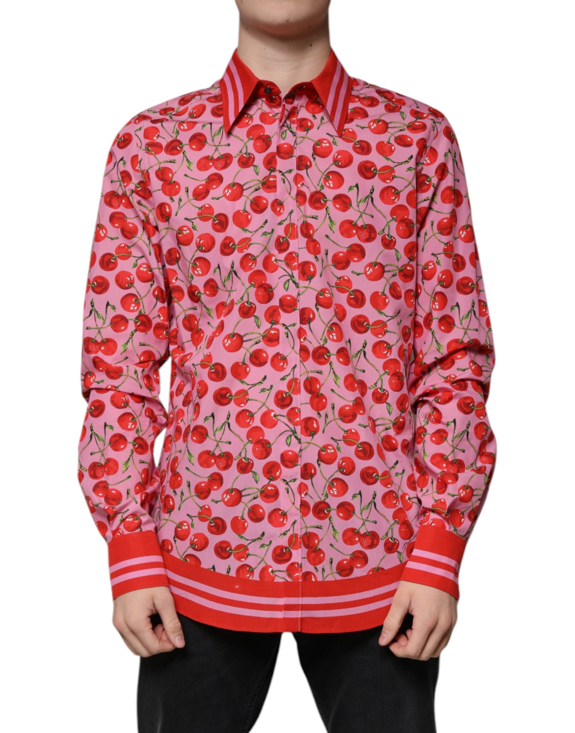 Chemise Dolce & Gabbana MARTINI rose