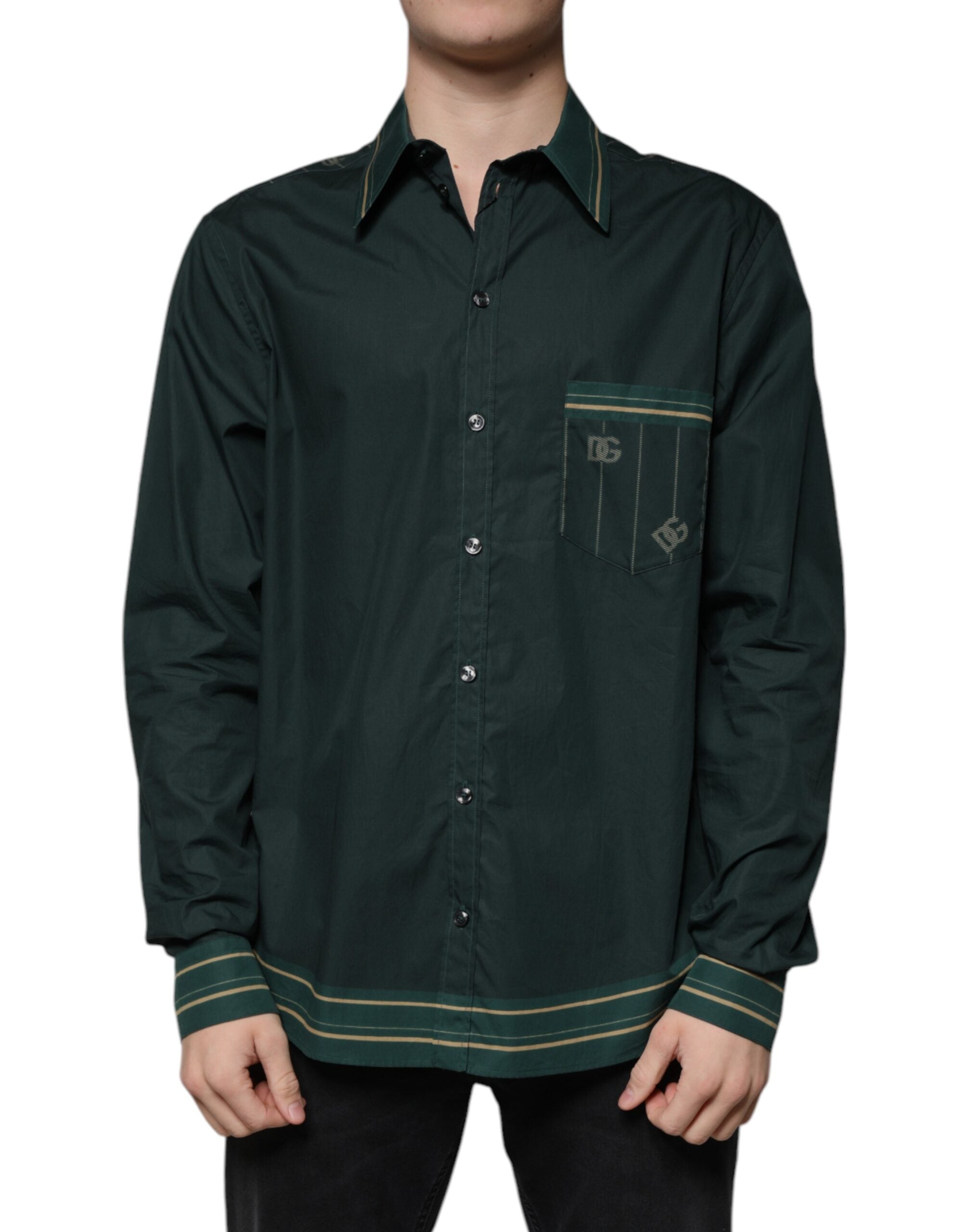 Chemise Dolce & Gabbana MARTINI verte