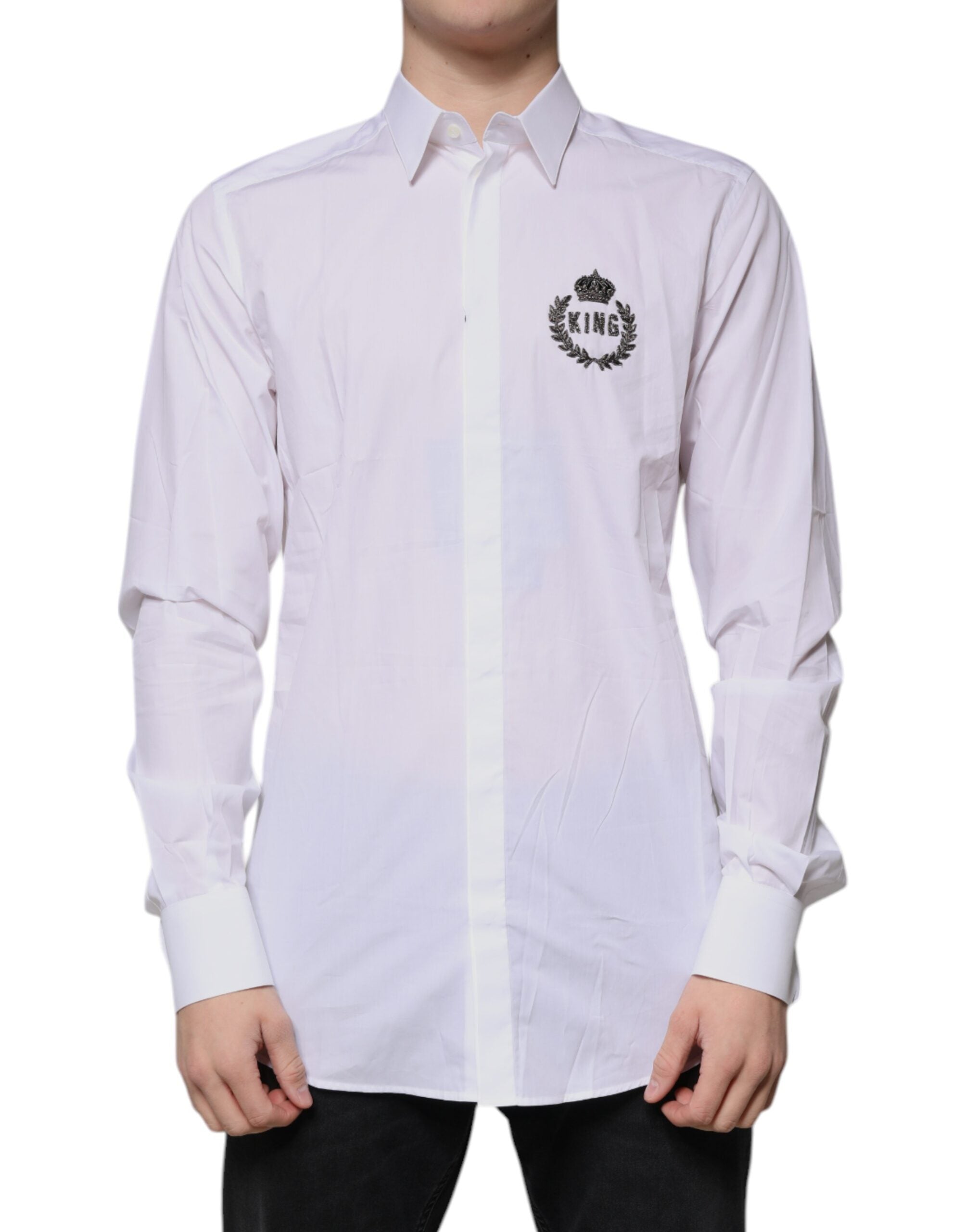 Chemise Dolce & Gabbana GOLD blanche