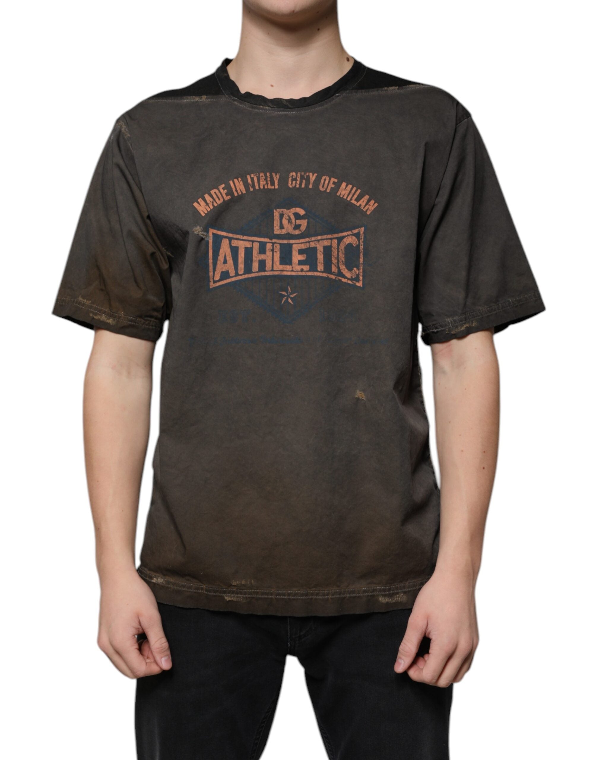 T-shirt Dolce & Gabbana marron