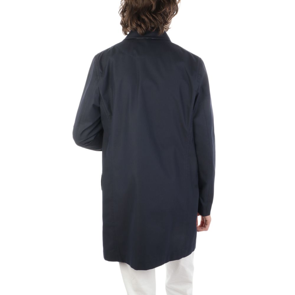 Veste Aquascutum à carreaux bleue