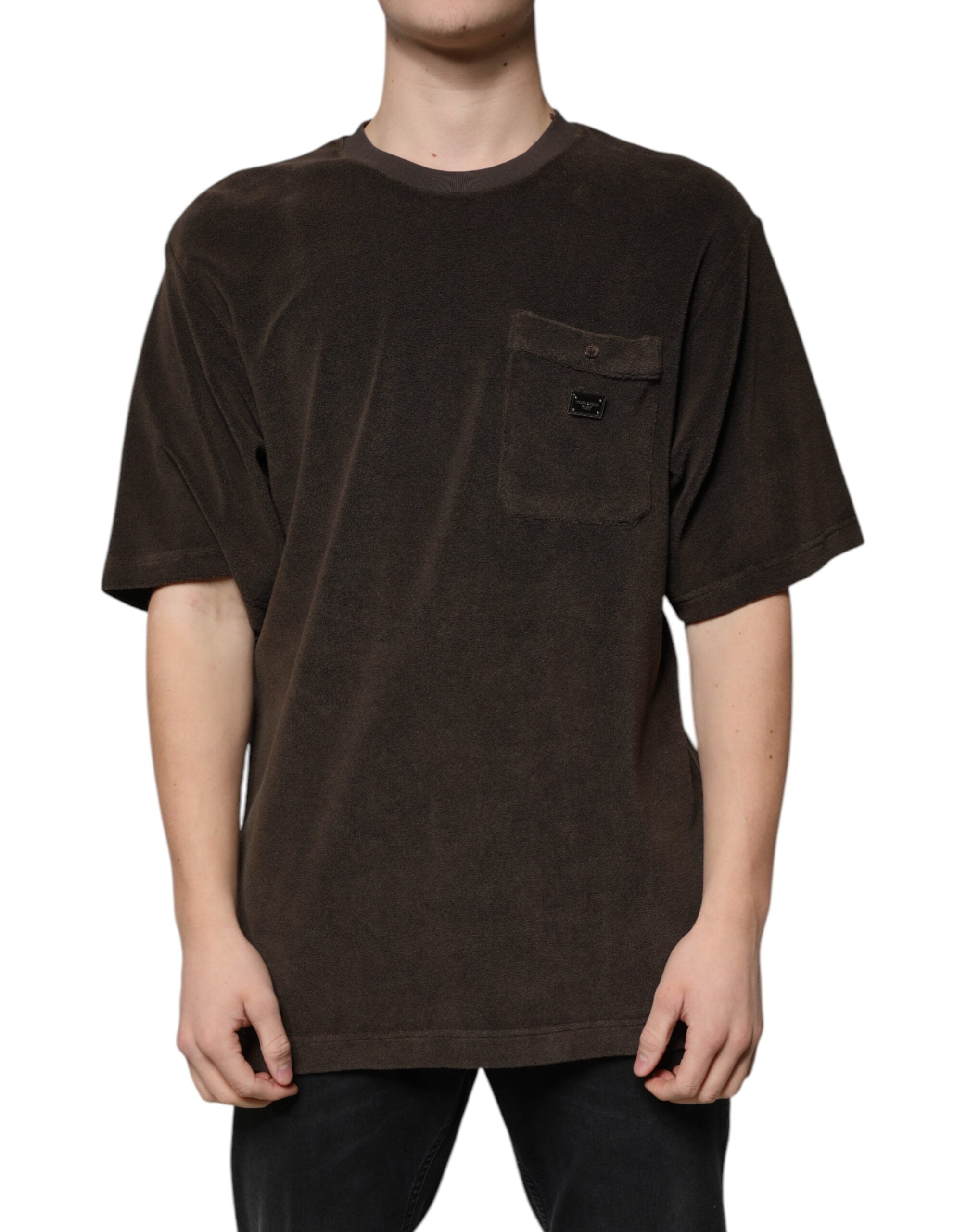 T-shirt Dolce & Gabbana marron