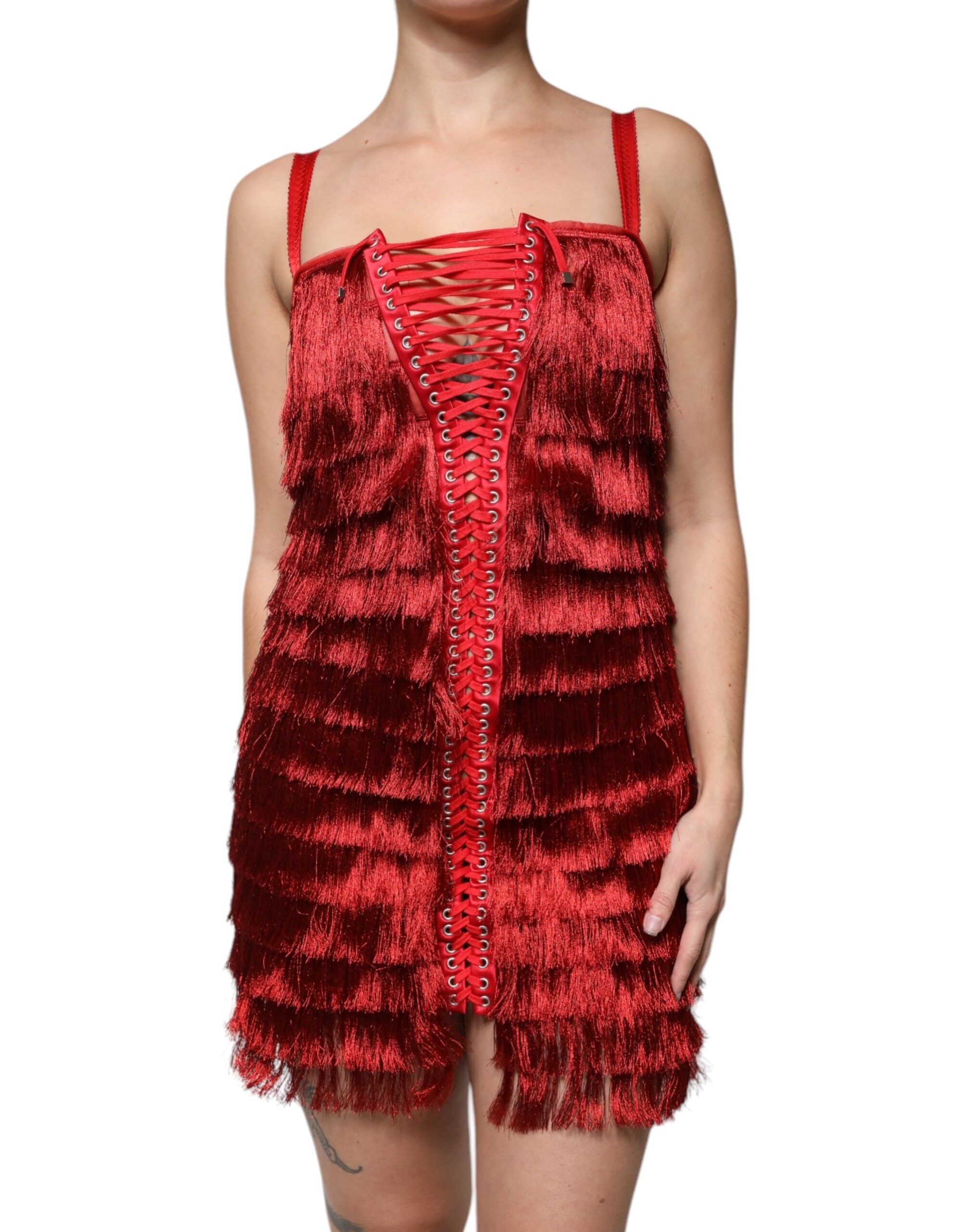 Robe Dolce & Gabbana mini rouge