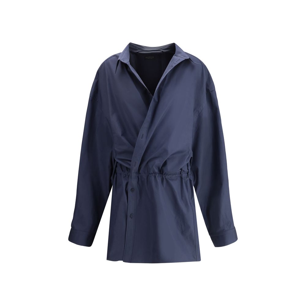 Robe chemisier Balenciaga mini blanche