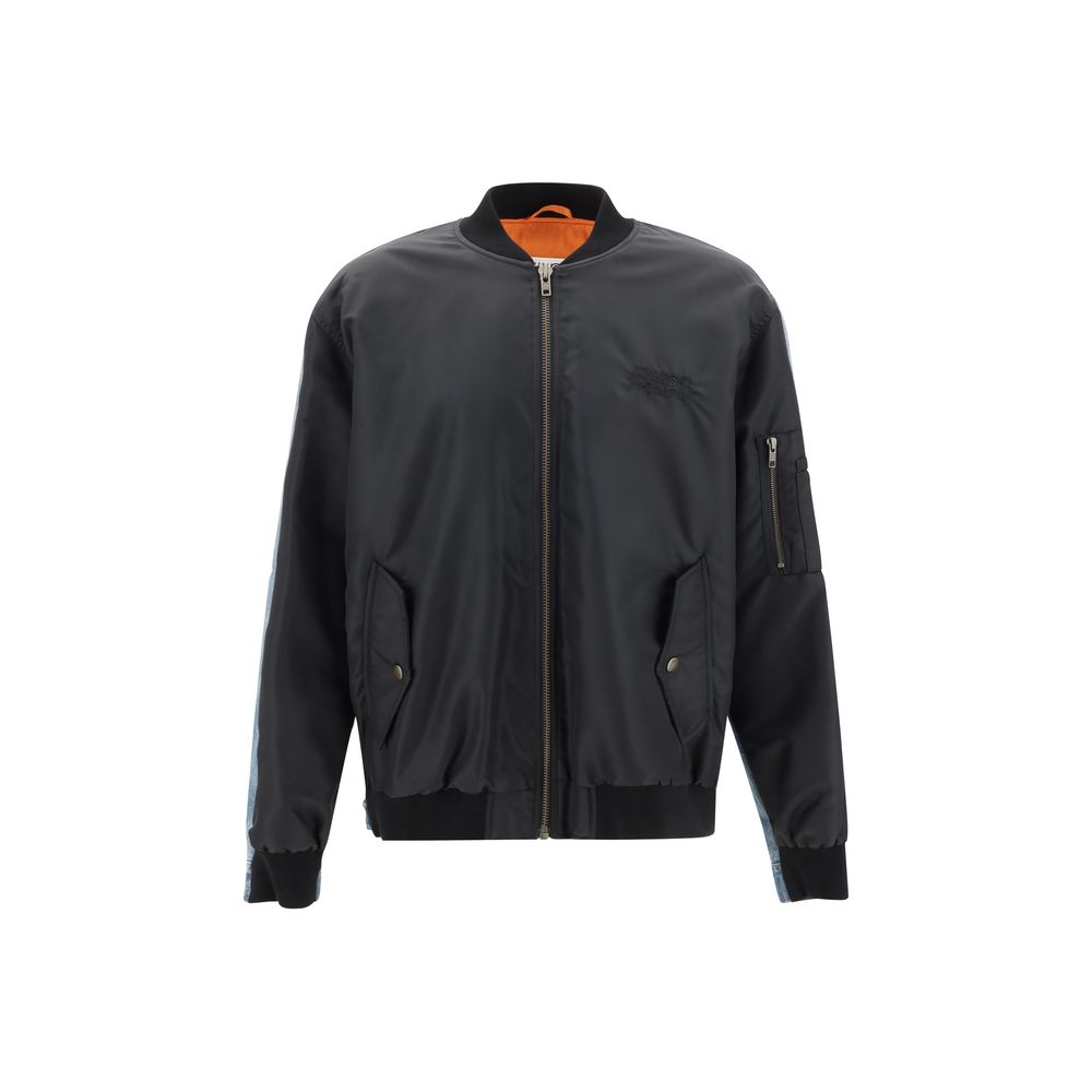Veste MM6 Double Fabric noire