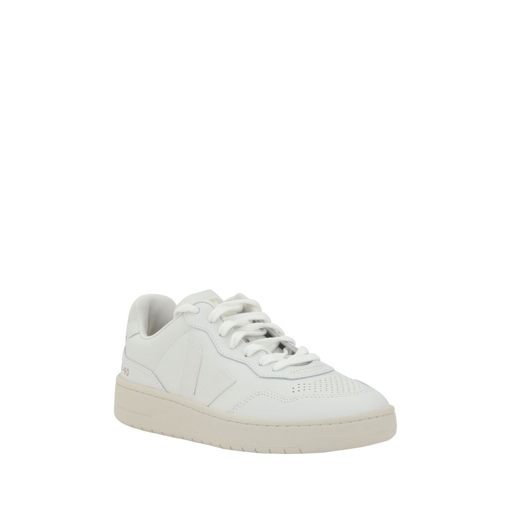 "Baskets Veja V-90 blanches"