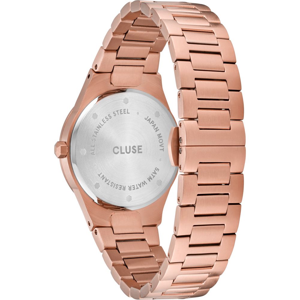 Montre multicolore Pink blanche