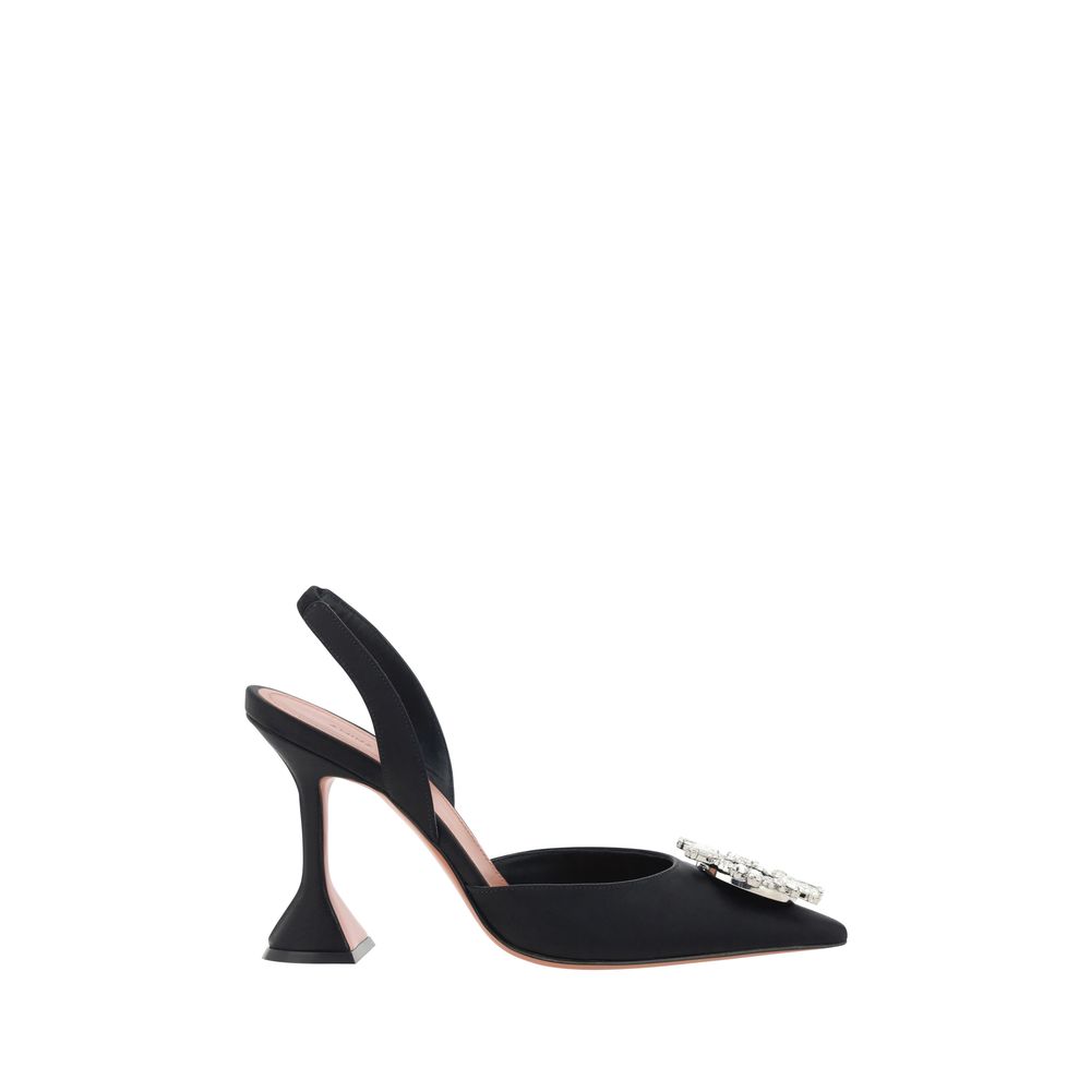 Pompes Amina Muaddi Begum noires