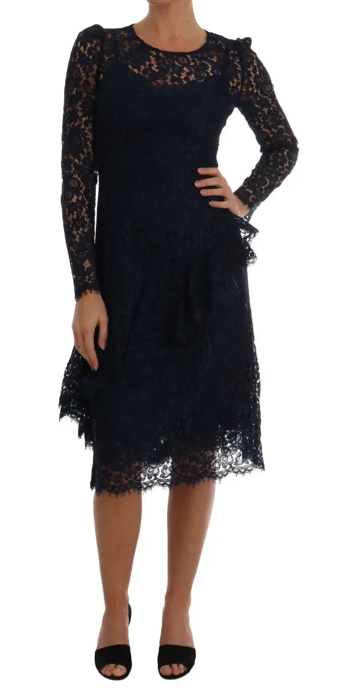 Robe Dolce & Gabbana Taormina bleue Dolce & Gabbana